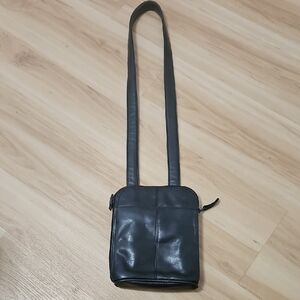 Men's Black Leather Bag